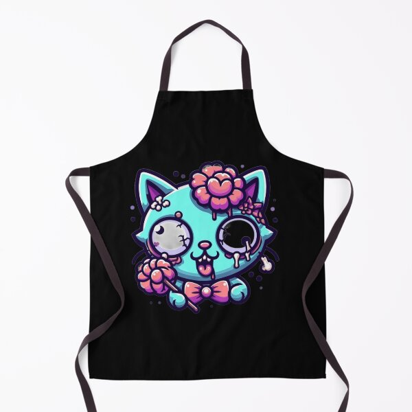 Item preview, Kawaii zombie cat designed and sold by Shirtabell.