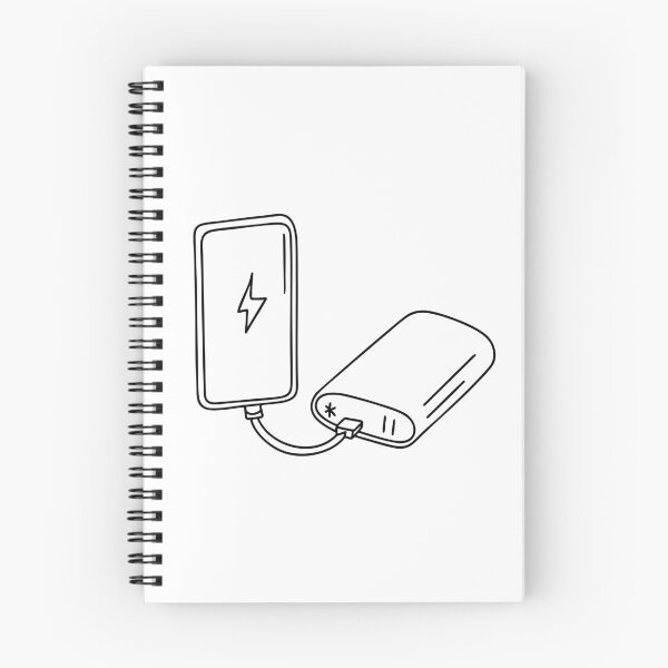 Item preview, A phone beside a charging bank updating its apps designed and sold by rasagamastore.