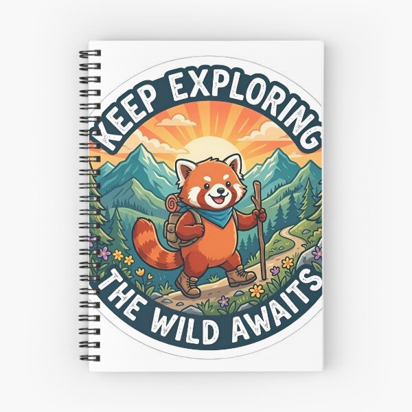 Item preview, Keep Exploring - the Wild Awaits  designed and sold by House of Tideswell.