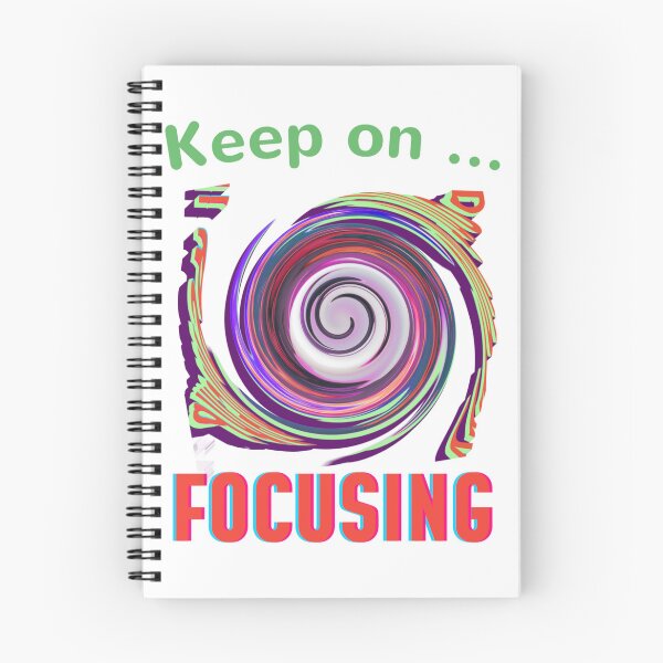 Item preview, Keep on Focusing, an inspirational gift, for the geek and research enthusiast designed and sold by PiperParrot.