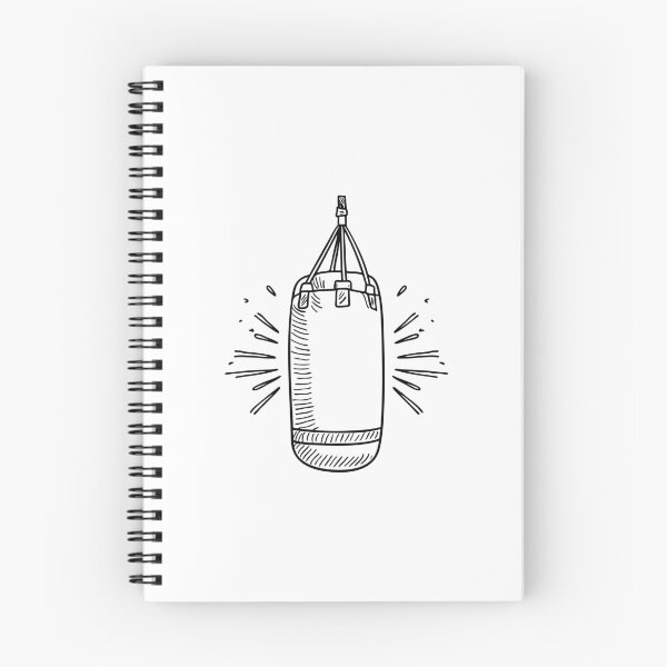 Item preview, A punching bag slightly swinging after a powerful uppercut designed and sold by rasagamastore.