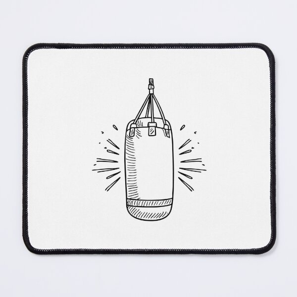 Item preview, A punching bag slightly swinging after a powerful uppercut designed and sold by rasagamastore.
