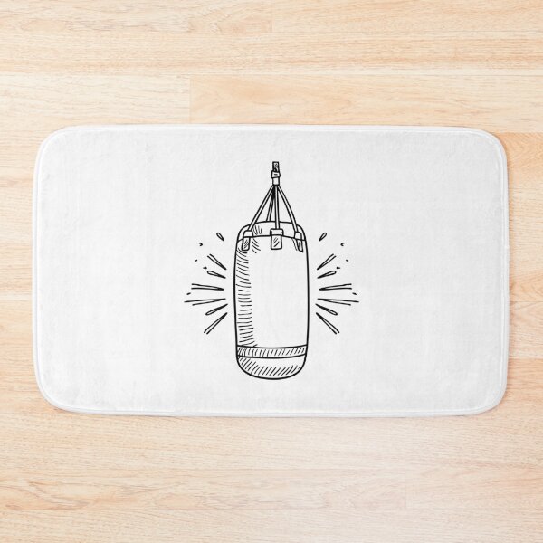 Item preview, A punching bag slightly swinging after a powerful uppercut designed and sold by rasagamastore.