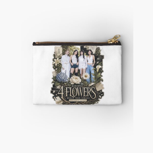 Item preview, MAMAMOO World Tour 4ward 4 Flowers vintage scrapbooking art designed and sold by Valereekmerch.