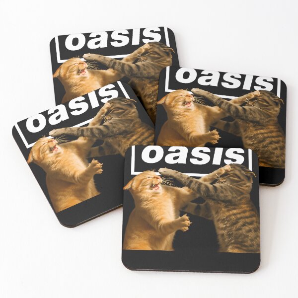 Item preview, Oasis Cats Fighting designed and sold by evabelwq.