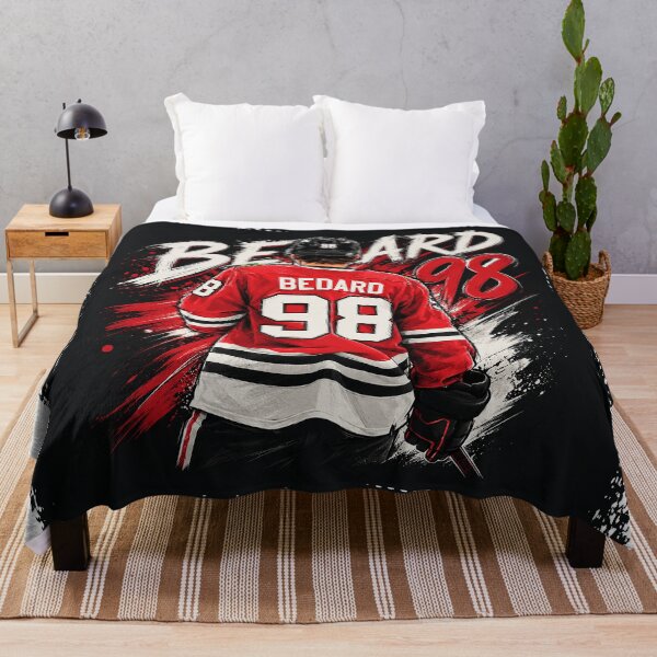 Item preview, Connor Bedard Red Jersey Digital Sketch designed and sold by Bear Creative.