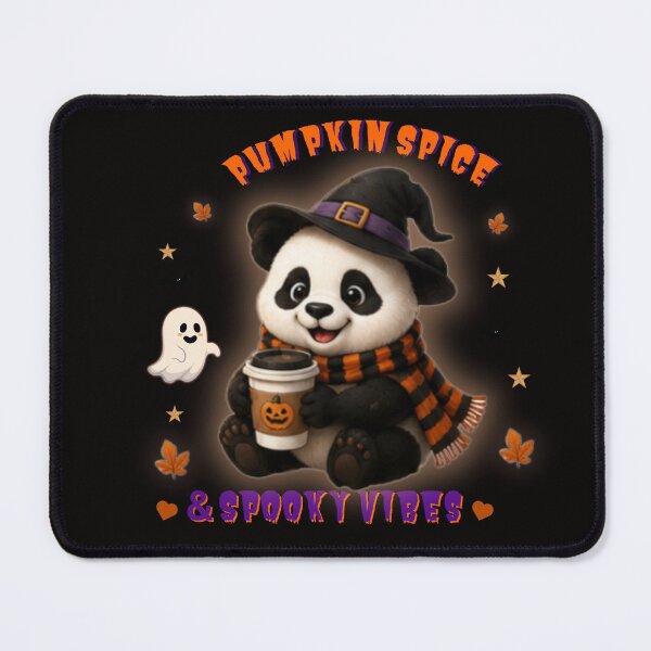 Item preview, Cute Pumpkin Spice Panda Halloween Witch Coffee Kawaii Autumn Fall Gift designed and sold by EnginerdStudio.