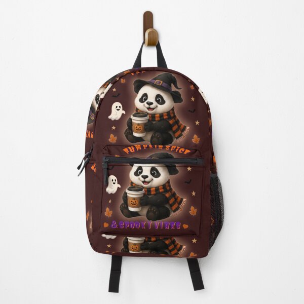 Item preview, Cute Pumpkin Spice Panda Halloween Witch Coffee Kawaii Autumn Fall Gift designed and sold by EnginerdStudio.