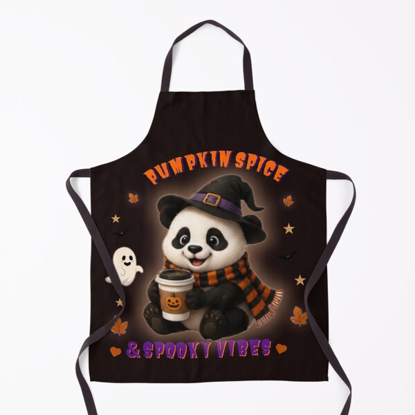 Item preview, Cute Pumpkin Spice Panda Halloween Witch Coffee Kawaii Autumn Fall Gift designed and sold by EnginerdStudio.