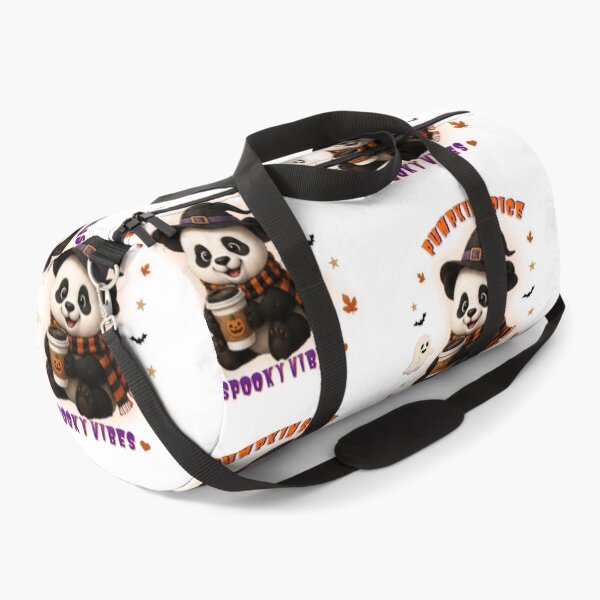 Item preview, Cute Pumpkin Spice Panda Halloween Witch Coffee Kawaii Autumn Fall Gift designed and sold by EnginerdStudio.