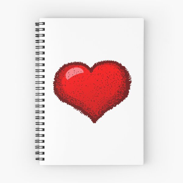 Item preview, Fluffy Heart Cute Red Furry Valentine Mascot Design designed and sold by NAPOLS.