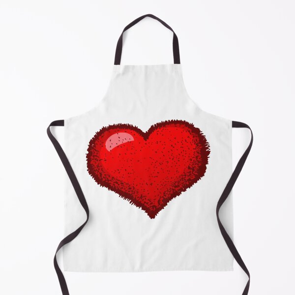 Item preview, Fluffy Heart Cute Red Furry Valentine Mascot Design designed and sold by NAPOLS.