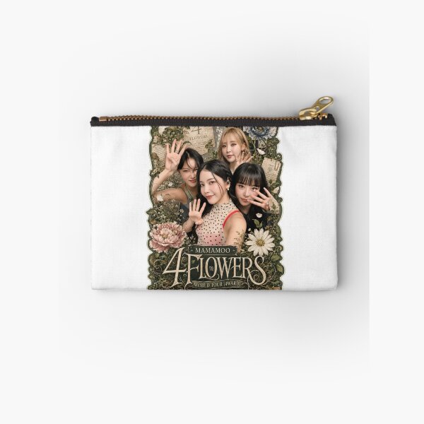 Item preview, MAMAMOO OT4 4 Flowers tour vintage journal aesthetic shirt designed and sold by Valereekmerch.