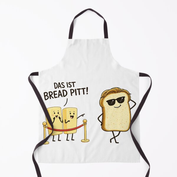 Item preview, Bread Pitt – Hollywood's Finest Slice designed and sold by Kleksi.