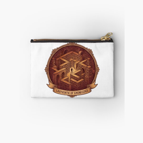 Item preview, Lost in the Stacks Bookshelf Labyrinth designed and sold by ryanguas.