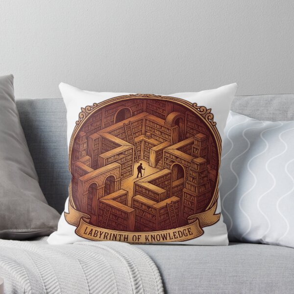 Item preview, Lost in the Stacks Bookshelf Labyrinth designed and sold by ryanguas.