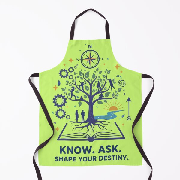 Item preview, Know Ask Shape Your Destiny Tree Book Graphic Typography designed and sold by Exquisite Design Studio „Paculówka”.