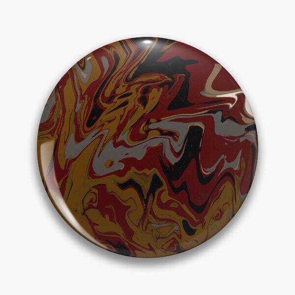 Item preview, Muddy Rain — Abstract Fluid Art in Burgundy, Gold & Black | Original Digital Painting designed and sold by MoonHoneybyImani.