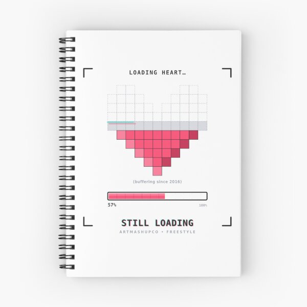 Item preview, Retro Pixel Heart T-Shirt | Still Loading 8-Bit Design | ArtMashupCo designed and sold by ArtMashupCo.