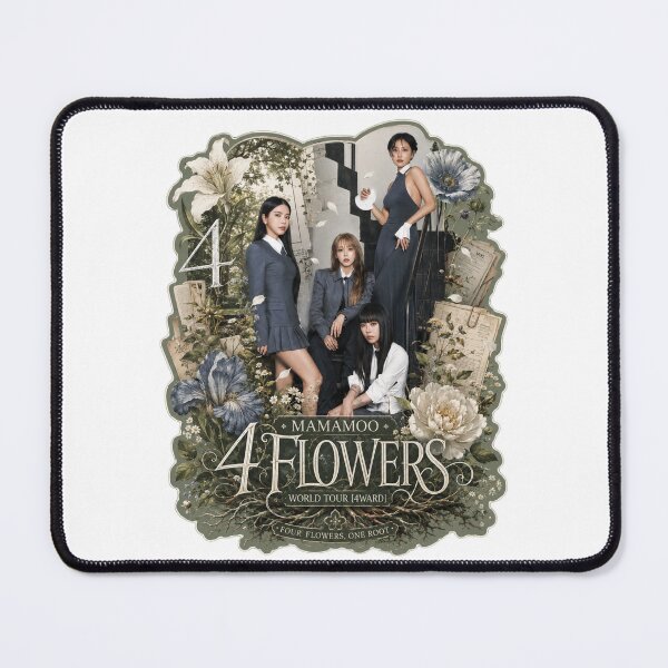 Item preview, MAMAMOO 4ward 4 Flowers aesthetic vintage group artwork designed and sold by Valereekmerch.
