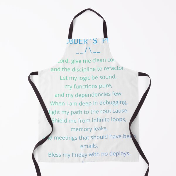 Item preview, Coder's Prayer designed and sold by Goode-sense2025.