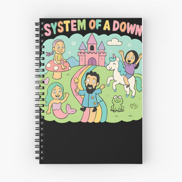 Item preview, Whimsical Fantasy System Of A Down Cartoon designed and sold by evabelwq.