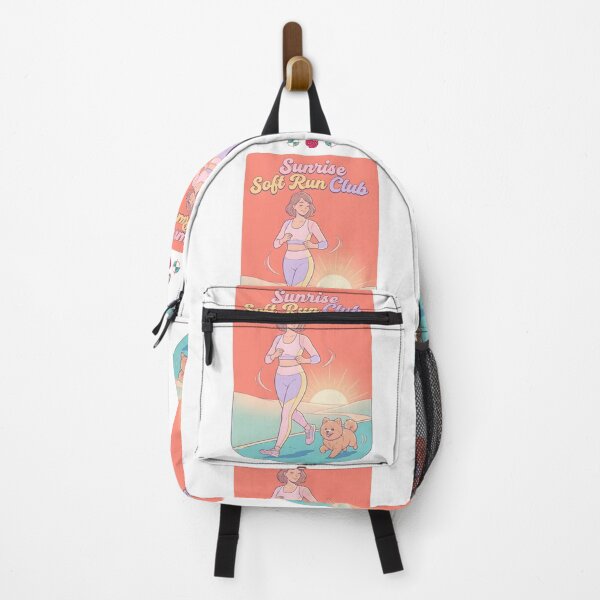 Item preview, Soft Girl Wellness - Morning Run with Dog designed and sold by Whimsy Trail Co.