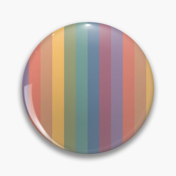 Item preview, Soft autumn colour palette stripe design designed and sold by KLflorals.