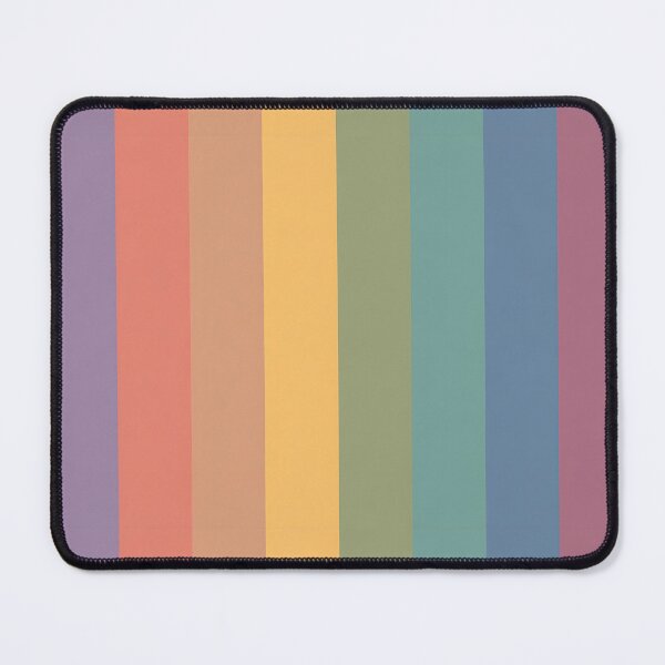 Item preview, Soft autumn colour palette stripe design designed and sold by KLflorals.