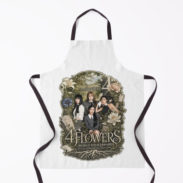 Item preview, MAMAMOO 4 Flowers OT4 vintage Kpop aesthetic gift for Moomoo designed and sold by Valereekmerch.