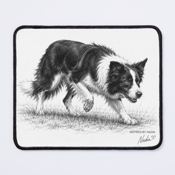 Item preview, Inspired Dog Sketch Collection #005 | Border Collie designed and sold by PH Creator Studio.