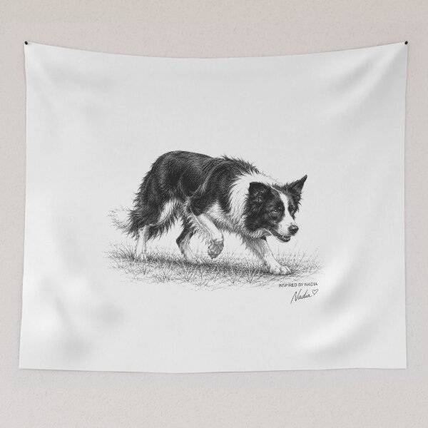 Item preview, Inspired Dog Sketch Collection #005 | Border Collie designed and sold by PH Creator Studio.