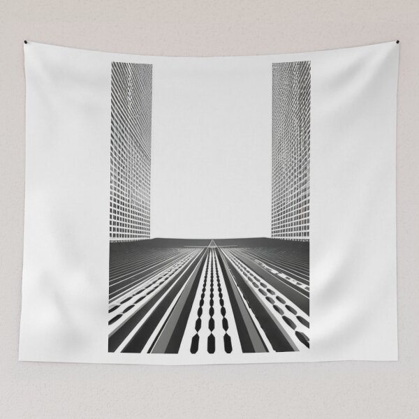 Item preview, Architecture - Modernist Buildings, Symmetrical and Vertical Composition designed and sold by Reverso-Design.
