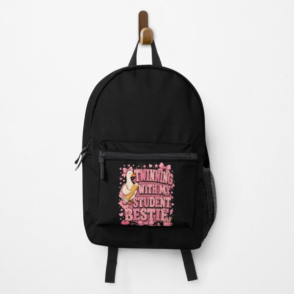 Item preview, Twinning With My Student Bestie Shirt, Matching Teacher Student Tee, Pink Coquette Classroom Outfit, Teacher Appreciation Gift designed and sold by THREE LITTLE BEANS.