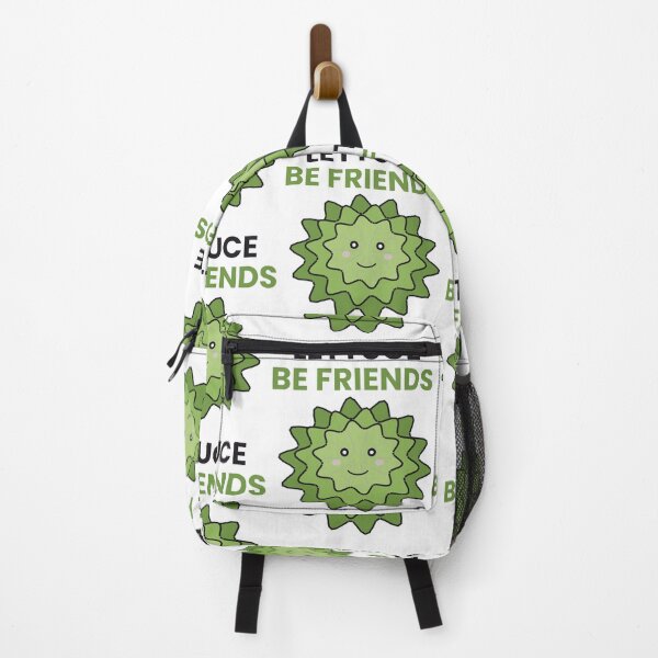 Item preview, Lettuce Be Friends Funny Salad Pun Sticker designed and sold by QuirkyCartel.