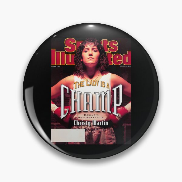 Item preview, The Lady Is A Champ Christy Martin Boxing designed and sold by AnalogAnxiety.