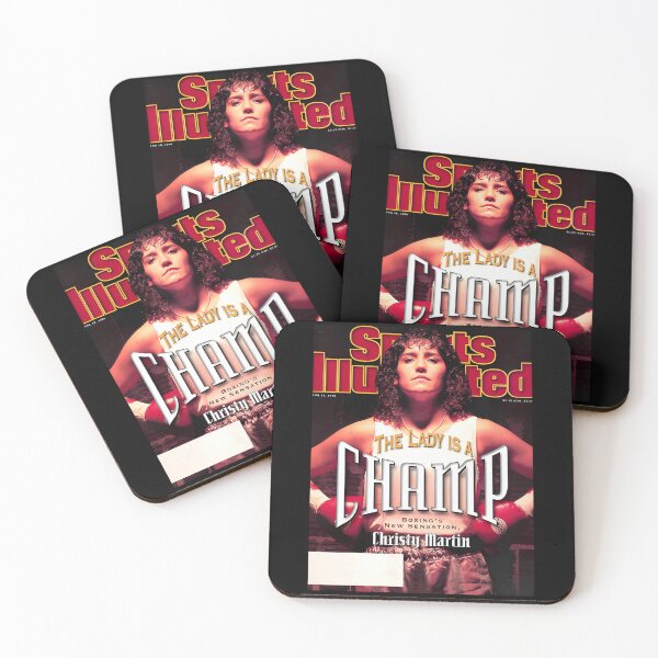 Item preview, The Lady Is A Champ Christy Martin Boxing designed and sold by AnalogAnxiety.