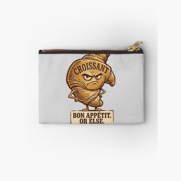 Item preview, Bossy Croissant Retro Tee designed and sold by Ortsas.