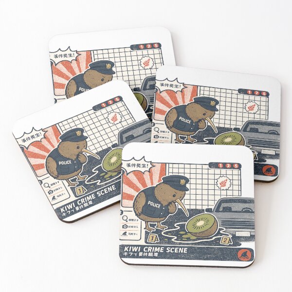Item preview, Kiwi Crime Scene – Who Did This? designed and sold by Kleksi.