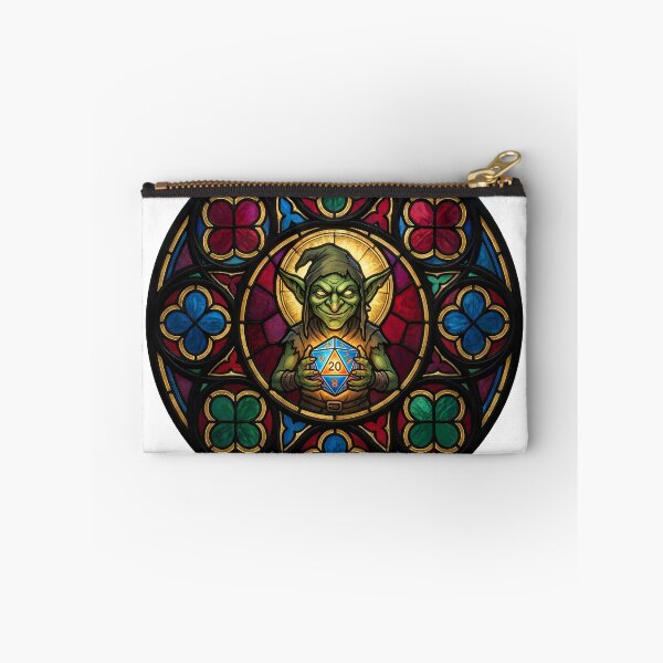 Item preview,  Patron Saint of Chaotic Neutral Goblin Stained Glass TTRPG designed and sold by WorldShop17.