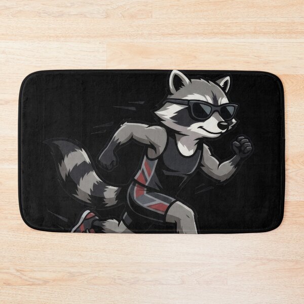 Item preview, Dedicated Runner Raccoon, Tracks Every Split  designed and sold by NerdApproach.