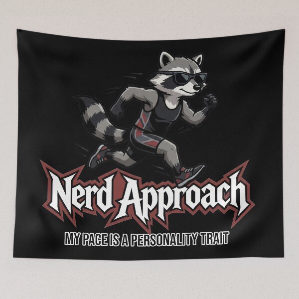 Item preview, Dedicated Runner Raccoon, Tracks Every Split  designed and sold by NerdApproach.