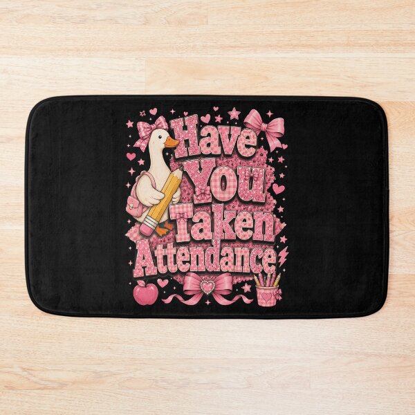 Item preview, Have You Taken Attendance Shirt, Funny Teacher Goose Tee, Pink Coquette Classroom Shirt, Teacher Appreciation Gift designed and sold by THREE LITTLE BEANS.