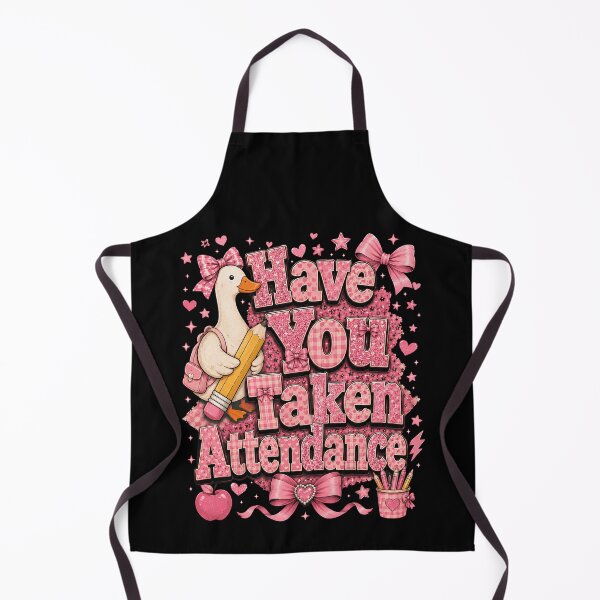 Item preview, Have You Taken Attendance Shirt, Funny Teacher Goose Tee, Pink Coquette Classroom Shirt, Teacher Appreciation Gift designed and sold by THREE LITTLE BEANS.