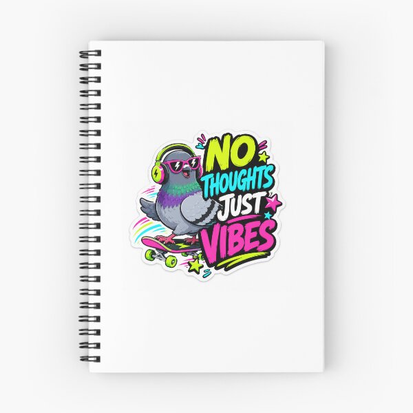 Item preview, No Thoughts Just Vibes designed and sold by MohamedAbozaid1.