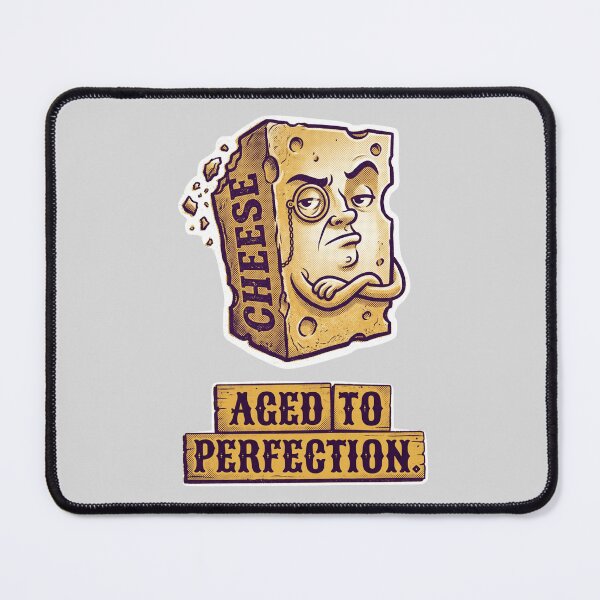 Item preview, Fancy Cheese Block Print designed and sold by Ortsas.