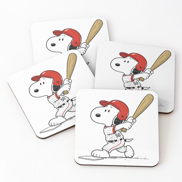 Item preview, Baseball Snoopy Graphic, Vintage Cartoon Batter Design designed and sold by artizallart.