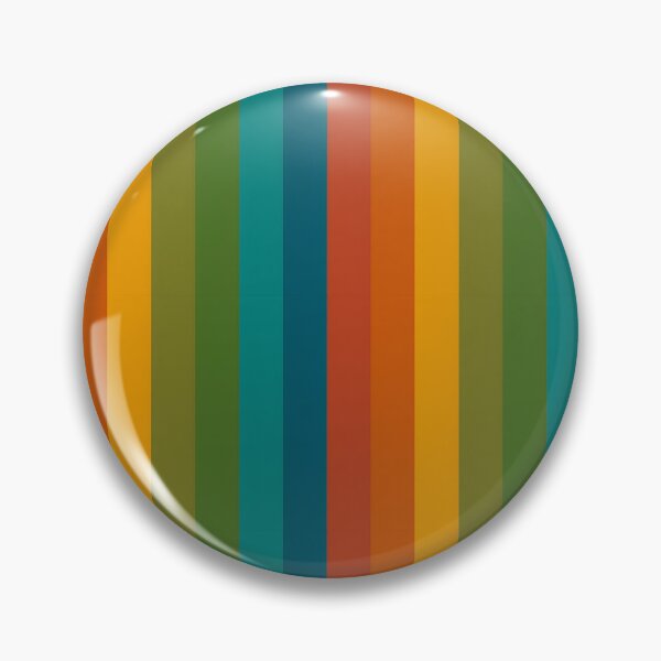 Item preview, Warm autumn colour palette stripe design designed and sold by KLflorals.