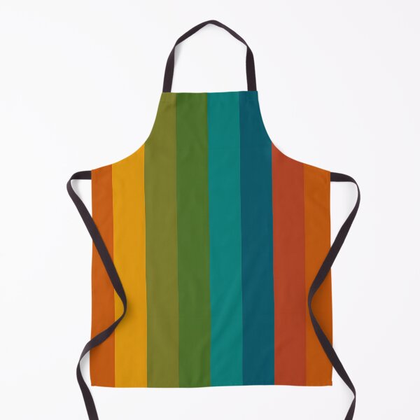 Item preview, Warm autumn colour palette stripe design designed and sold by KLflorals.
