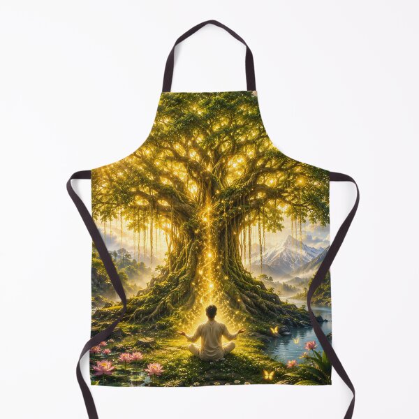 Item preview, Kalpavriksha Wish Fulfilling Tree Art designed and sold by hutofdesigns.